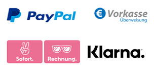 Baby Schnullerketten - Zahlung per Paypal, Klarna und Kauf auf Rechnung möglich