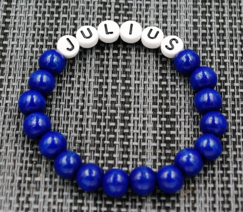 Armband mit Namen - "Julius"