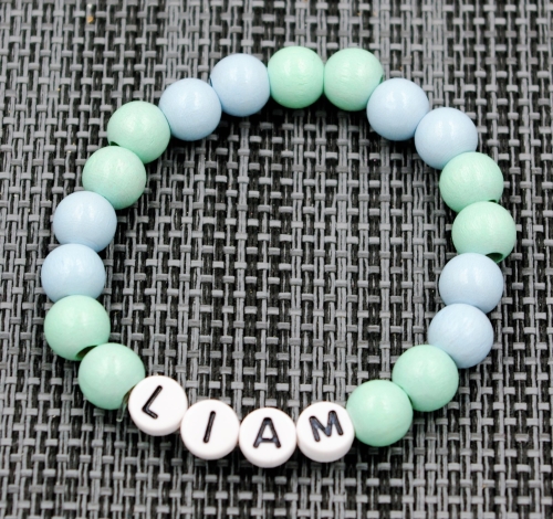 Armband mit Namen - "Liam"