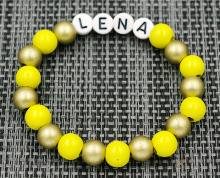 Armband mit Namen - "Lena"